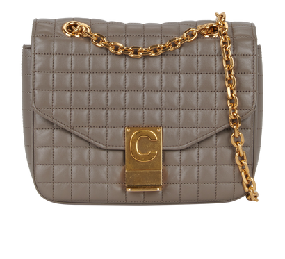 Quilted C Bag, front view